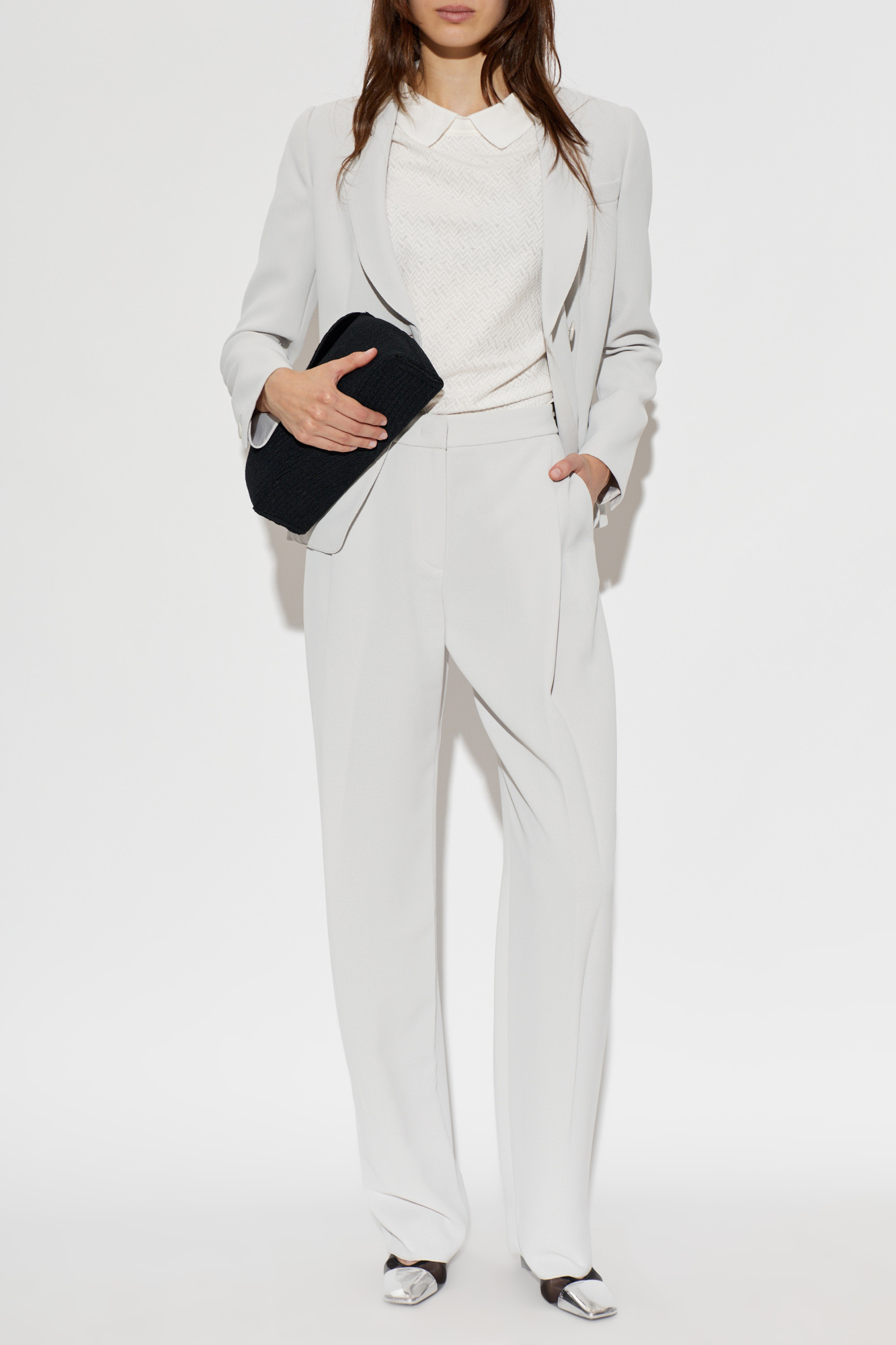 Emporio Armani Blazer with a single vent | Women's | Vitkac